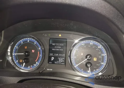 2018 Toyota Corolla Le из США, поврежденный, VIN 2T1BURHE4JC025802